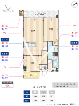FOX Bld. 201 【福岡県大橋駅】 の間取り図