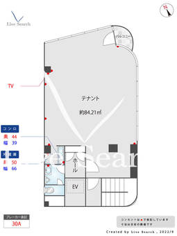 上野第9秦ビル 5F 【東京都上野駅】 の間取り図