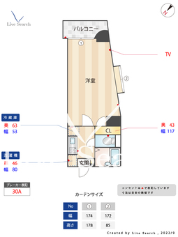 シルクヴィラ南福岡 701 【福岡県南福岡駅】 の間取り図
