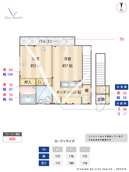 雑司が谷テラスハウス 201 【東京都雑司が谷駅】 の間取り図