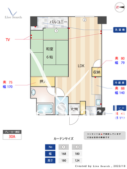 景雲ハイツ 302 【福岡県西鉄平尾駅】 の間取り図