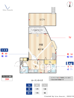 サンライズガーデン大橋南 103 【福岡県大橋駅】 の間取り図