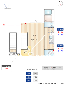ミハス千歳船橋 202 【東京都千歳船橋駅】 の間取り図