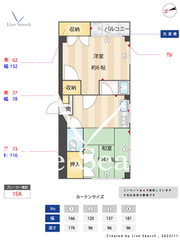 リッツ城西 201 【福岡県西新駅】 の間取り図