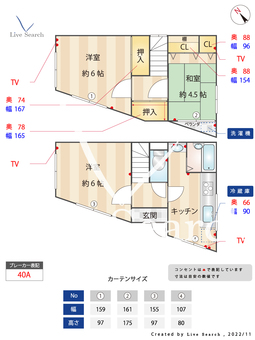 東和泉2丁目貸家  【東京都狛江駅】 の間取り図