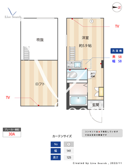 ターニングバック 105 【神奈川県妙蓮寺駅】 の間取り図