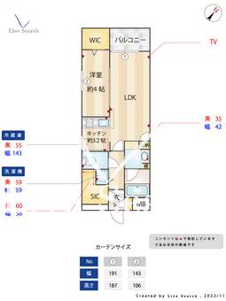 PRADO　HEIWA 101 【福岡県西鉄平尾駅】 の間取り図