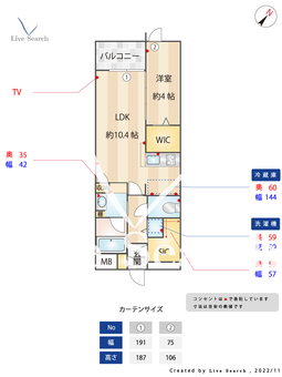 PRADO　HEIWA 102 【福岡県西鉄平尾駅】 の間取り図