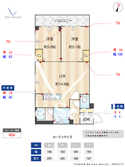 ドゥーエ成増 310 【東京都成増駅】 の間取り図