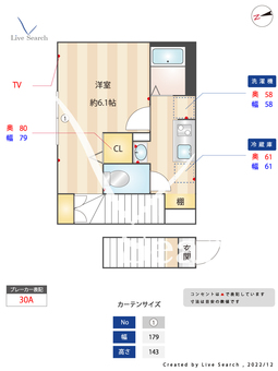 ミハス荻窪Ⅲ 207 【東京都荻窪駅】 の間取り図