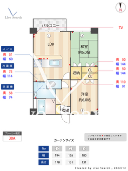 ルネッサンス長住 603 【福岡県西鉄　高宮駅】 の間取り図