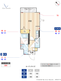 グランドシャルマン博多駅前 501 【福岡県博多駅】 の間取り図