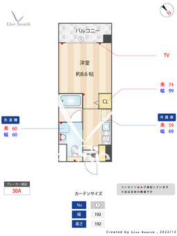 グランドシャルマン博多駅前 1003 【福岡県博多駅】 の間取り図