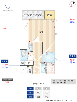 ラ・グリーン 205 【東京都中野駅】 の間取り図