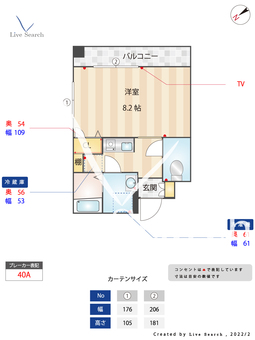 サンガーデン東光 503 【福岡県東比恵駅】 の間取り図
