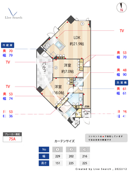 ワコーレザ・トアロードレジデンス 404 【兵庫県三ノ宮駅】 の間取り図