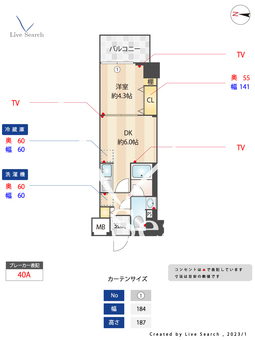 バウスフラッツ高円寺 204 【東京都新高円寺駅】 の間取り図