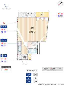 ビオス下北沢 201 【東京都下北沢駅】 の間取り図