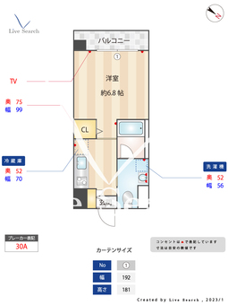 グランドシャルマン博多駅前 402 【福岡県博多駅】 の間取り図