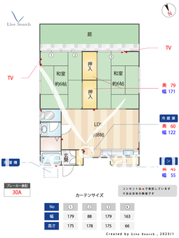 佐久間荘 1 【東京都高円寺駅】 の間取り図