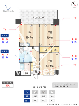 東急ドエル宮崎台フェニックス 101 【神奈川県宮崎台】 の間取り図