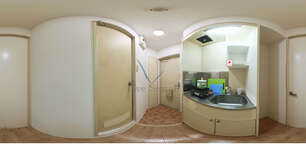 ルエメゾンロワール六本松 406 【福岡県六本松駅】 の間取り図