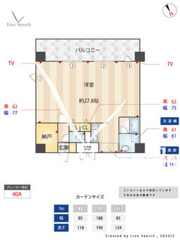 カミノレアル箱崎宮前 201 【福岡県箱崎宮前駅】 の間取り図