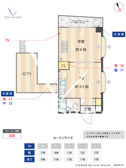 ソレイユ代々木公園（旧HEKIKAマンション） 302 【東京都代々木八幡駅】 の間取り図