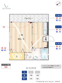 新宿ローヤルコーポ 201 【東京都西新宿駅】 の間取り図