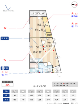 カーサフェルマータ 203 【福岡県西鉄平尾駅】 の間取り図