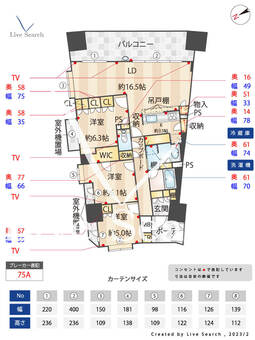 イトーピア千里山田 306 【大阪府山田駅】 の間取り図