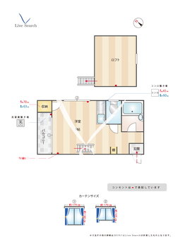 新日本日本パレス片江福大前Ⅱ 205 【福岡県福大前駅】 の間取り図