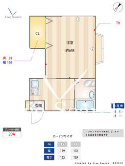 メゾンT 201 【東京都雑司が谷駅】 の間取り図