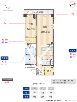 ワイズコート 401 【東京都池袋駅】 の間取り図