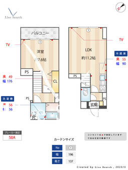 エルファーロ池袋本町 401 【東京都北池袋駅】 の間取り図