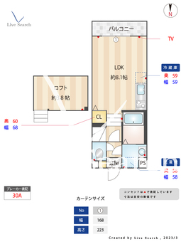 ブエナカーサ近大前 101 【福岡県新飯塚駅】 の間取り図