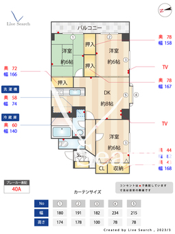 エミネンス国分寺 303 【東京都国分寺駅】 の間取り図