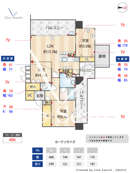 オーヴィジョン六本松 201 【福岡県六本松駅】 の間取り図