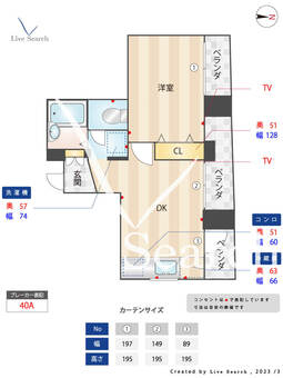 アズ白金 301 【東京都白金高輪駅 】 の間取り図