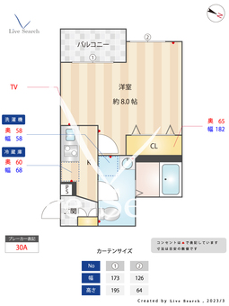 OKEGAWA BASE 303 【埼玉県桶川駅】 の間取り図