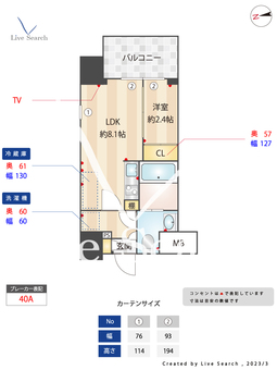 バウスステージ中野 901 【東京都中野駅】 の間取り図