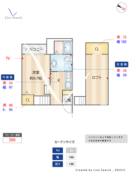 サンリーフ香椎 205 【福岡県香椎駅】 の間取り図