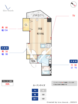 コーポ三栄（三栄ビル） 401 【東京都新大塚駅】 の間取り図
