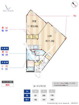 ALERO世田谷羽根木 101 【東京都東松原駅】 の間取り図