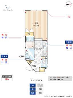 ALERO世田谷羽根木 102 【東京都東松原駅】 の間取り図