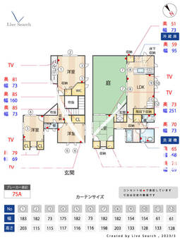 小野原西三丁目戸建  【大阪府北千里】 の間取り図
