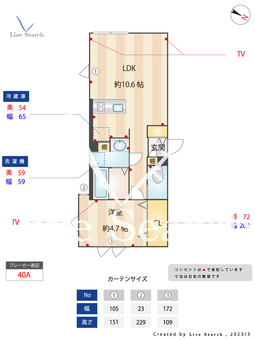 FLUFFY白金高輪 303 【東京都白金高輪駅】 の間取り図