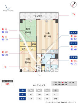 サンコーポ三筑 303 【福岡県笹原駅】 の間取り図