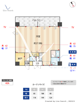カミノレアル箱崎宮前 201 【福岡県箱崎宮前駅】 の間取り図