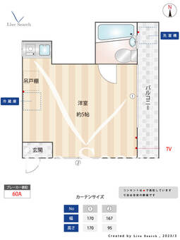 コーポサカエ 201 【東京都椎名町駅】 の間取り図